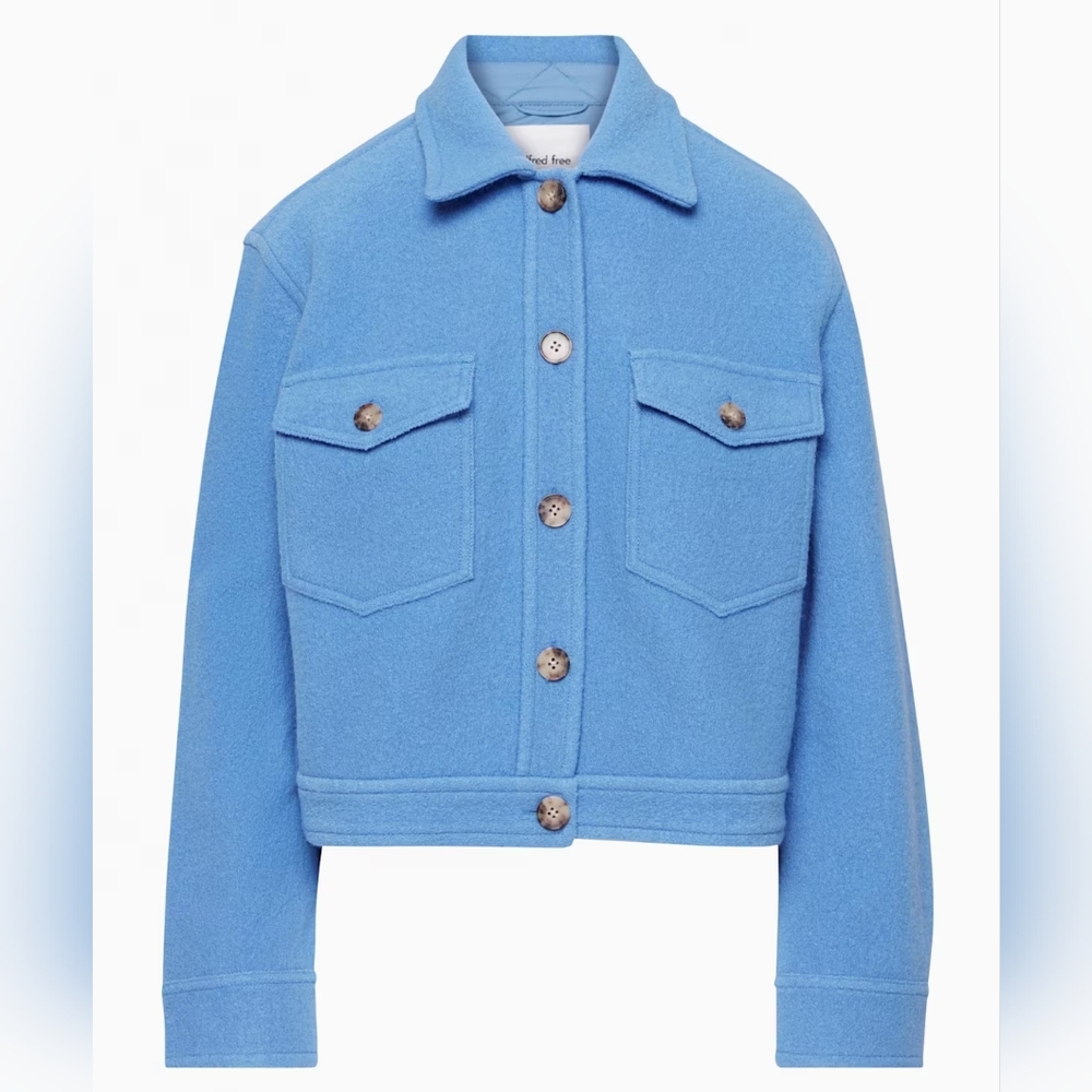 Autumn Wool Shirt Jacket